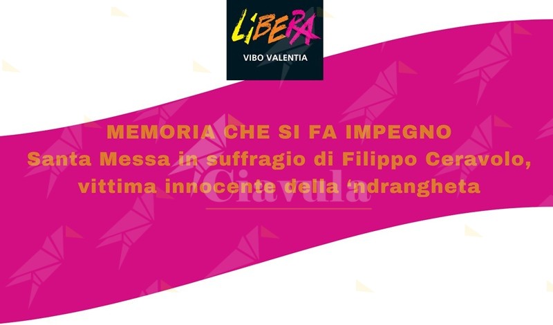 Tredici anni senza Filippo, vittima di ‘ndrangheta: commemorazione a Soriano Calabro