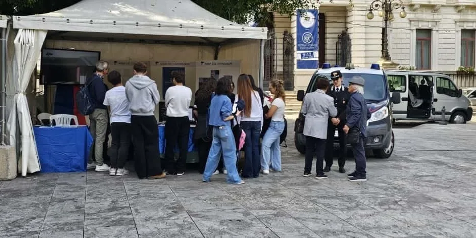 Il RIS dei carabinieri presente al “Festival Cosmos” a Reggio Calabria