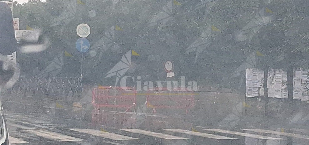 Chiuso al transito il sottopasso ferroviario di Caulonia