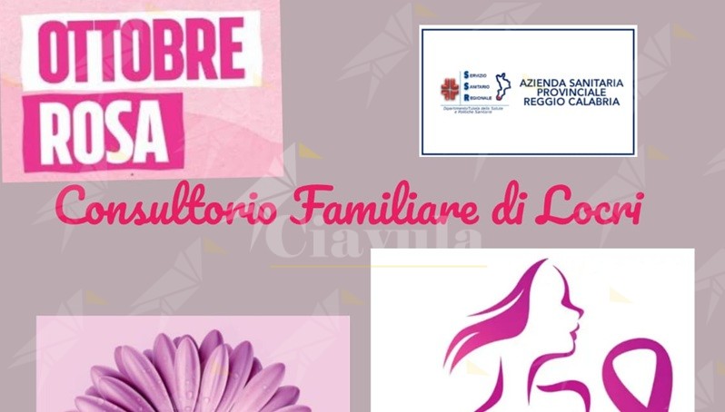 Al Consultorio Familiare di Locri una settimana dedicata alla salute con due importanti appuntamenti