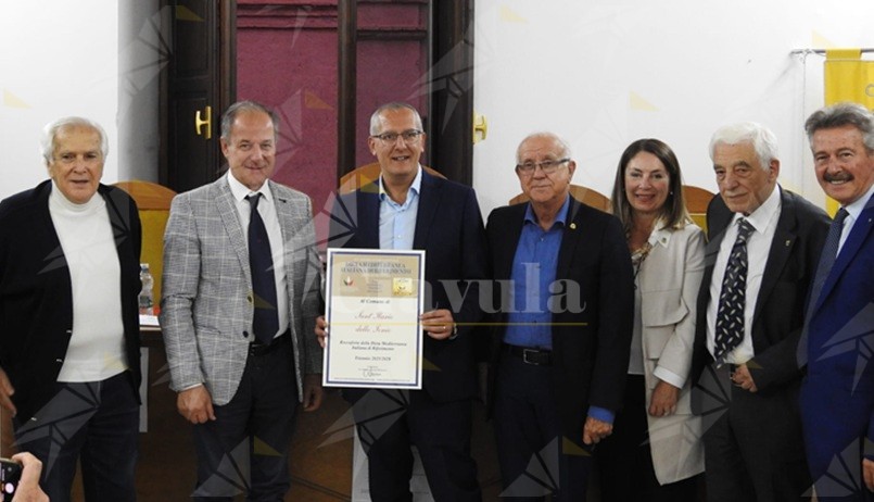 Il comune di Sant’Ilario dello Jonio premiato come “Roccaforte  della dieta mediterranea Italiana di riferimento”