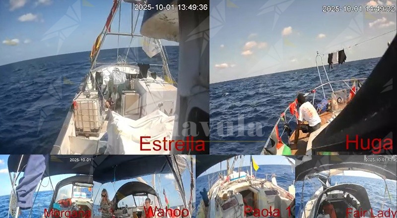 La Global Sumud Flotilla continua il viaggio verso Gaza – LIVE