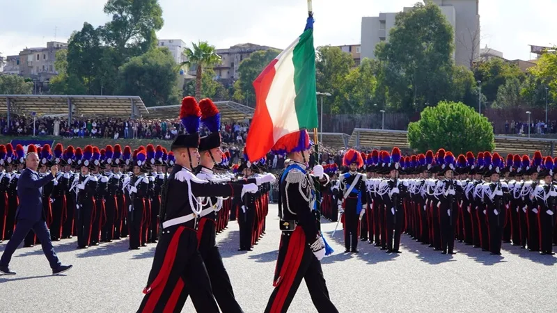 A Reggio Calabria il solenne giuramento del 144° Corso Allievi Carabinieri, la soddisfazione del sindaco Falcomatà