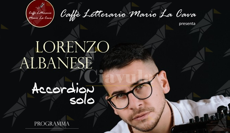 A Bovalino “l’Accordion Solo” del fisarmonicista Lorenzo Albanese