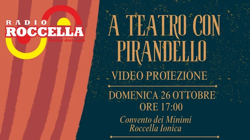 A Roccella Jonica va in scena “A teatro con Pirandello”