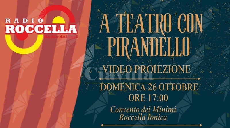 A Roccella Jonica va in scena “A teatro con Pirandello”