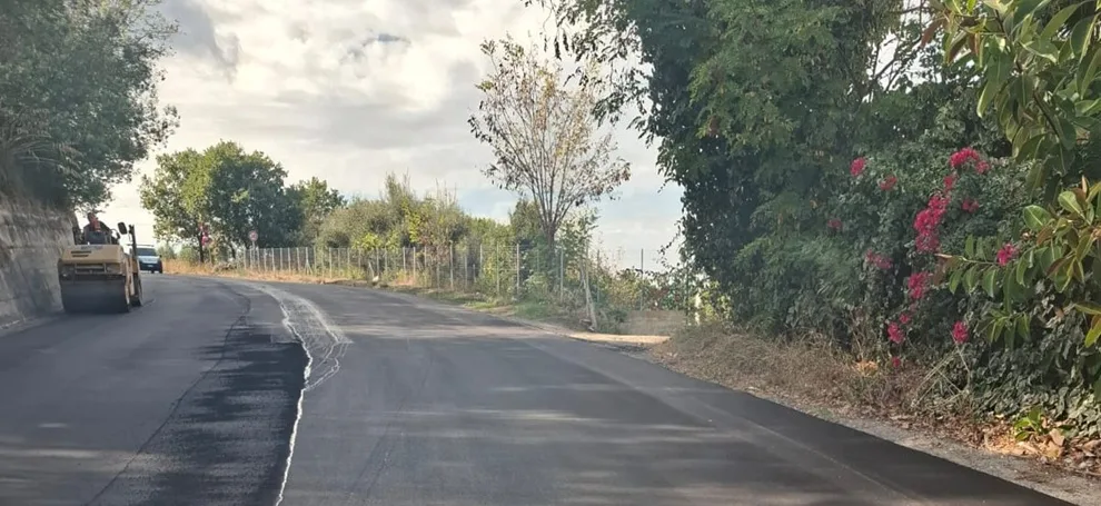 In fase di ultimazione i lavori di manutenzione e messa in sicurezza della strada provinciale Vibo-Triparni-Porto Salvo