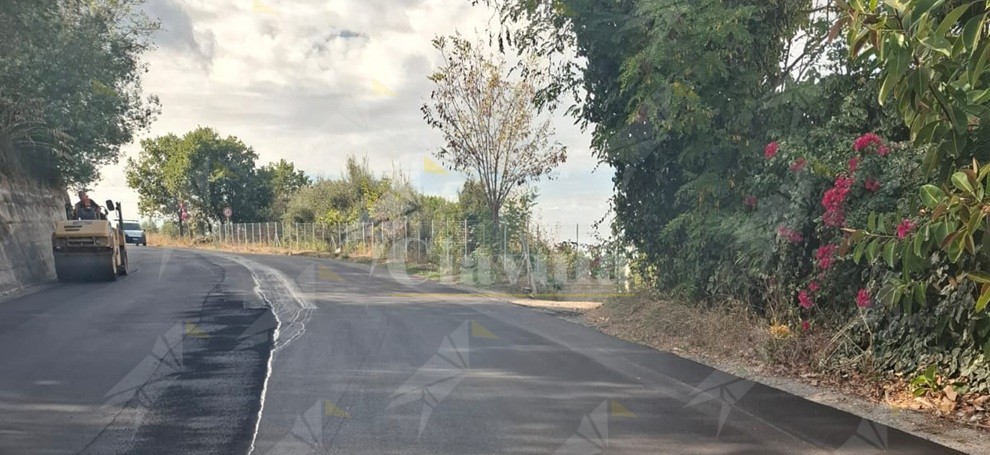 In fase di ultimazione i lavori di manutenzione e messa in sicurezza della strada provinciale Vibo-Triparni-Porto Salvo