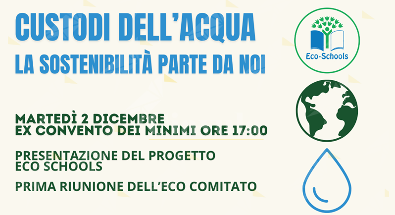 All’ex convento dei Minimi di Roccella l’iniziativa “Custodi dell’acqua, la sostenibilità parte da noi” All’ex convento dei Minimi di Roccella l’iniziativa “Custodi dell’acqua, la sostenibilità parte da noi”