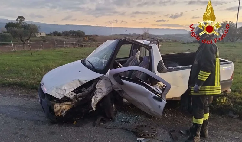 Incidente sulla provinciale per Gerocarne: due feriti, uno trasportato in elisoccorso
