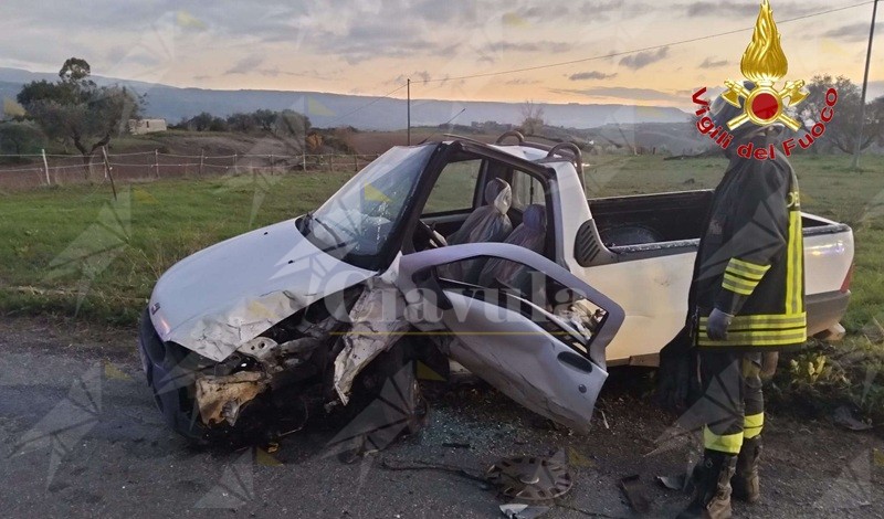 Incidente sulla provinciale per Gerocarne: due feriti, uno trasportato in elisoccorso