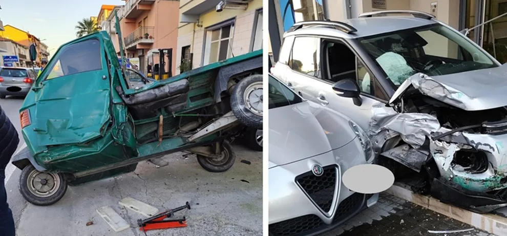 Incidente sulla statale 106, interviene l’elisoccorso Incidente sulla statale 106, interviene l’elisoccorso