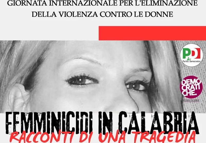 Femminicidi in Calabria: mostra e camminata solidale promosse dal Circolo PD di Caulonia