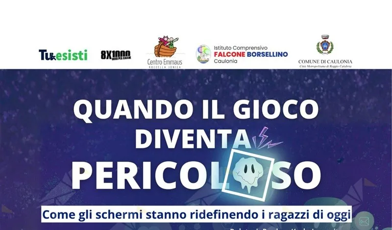 Caulonia ospita il “Game Over Project”, il tour nazionale contro la dipendenza da videogiochi