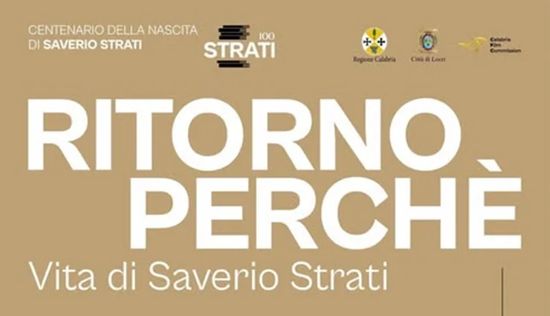 A Locri si celebra il centenario di Saverio Strati con la proiezione del documentario RAI “Ritorno perché. Vita di Saverio Strati” A Locri si celebra il centenario di Saverio Strati con la proiezione del documentario RAI “Ritorno perché. Vita di Saverio Strati”