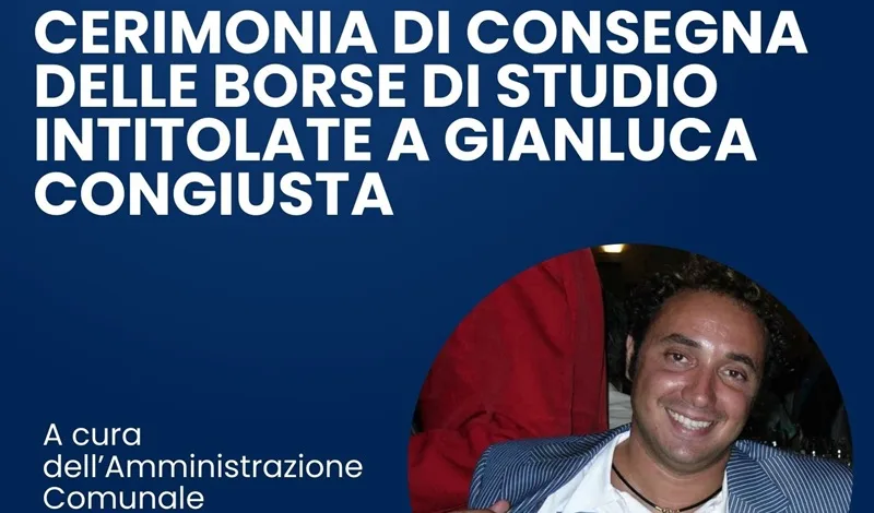 Borse di studio “Gianluca Congiusta”: premiati due giovani studenti sidernesi Borse di studio “Gianluca Congiusta”: premiati due giovani studenti sidernesi