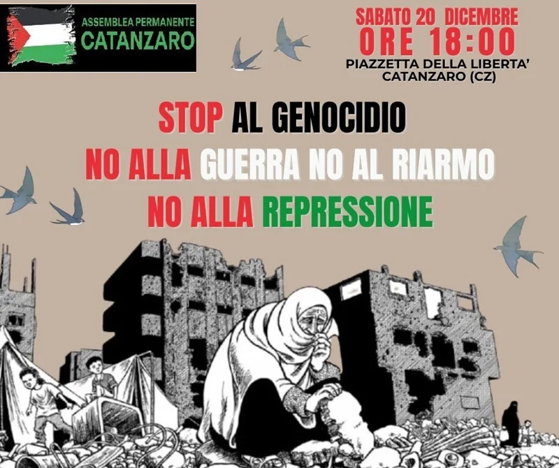 Fiaccola olimpica a Catanzaro, attivisti in piazza contro Israele: “Fuori dalle Olimpiadi Milano-Cortina 2026” Fiaccola olimpica a Catanzaro, attivisti in piazza contro Israele: “Fuori dalle Olimpiadi Milano-Cortina 2026”