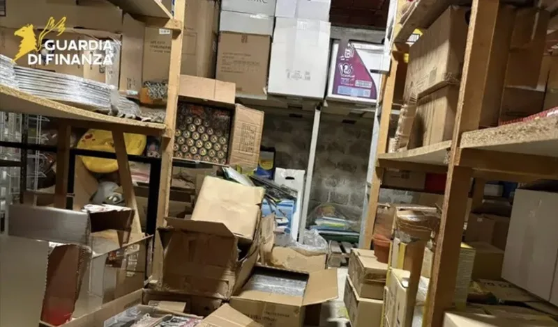 Sequestrata una tonnellata di fuochi d’artificio irregolari in Calabria