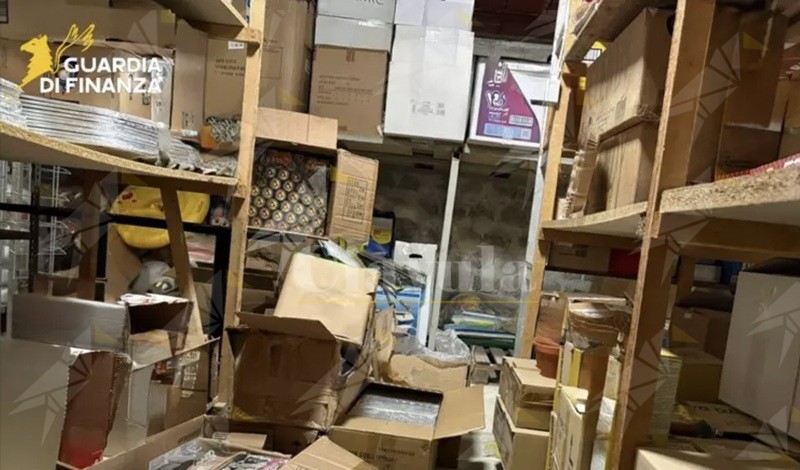 Sequestrata una tonnellata di fuochi d’artificio irregolari in Calabria