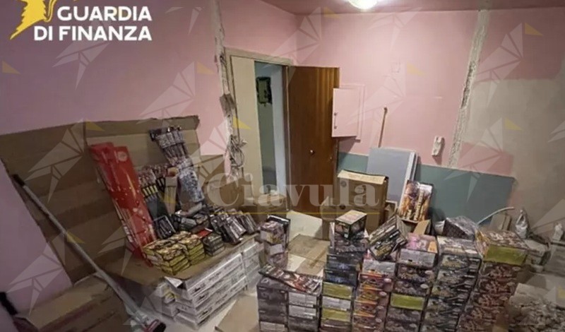 Sequestrata una tonnellata di fuochi d’artificio illegali nel Cosentino