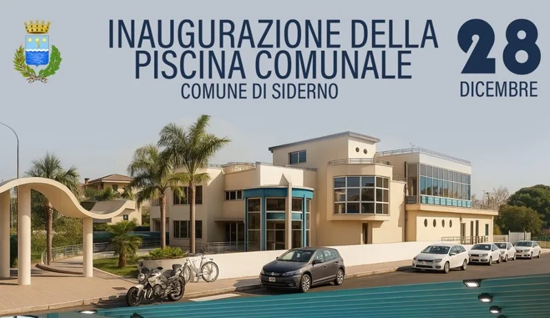 A Siderno l’inaugurazione della piscina comunale