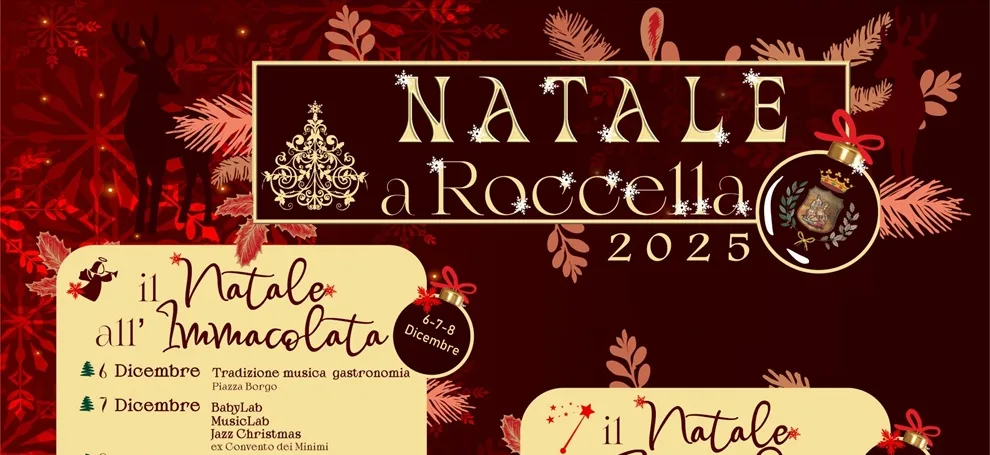 In arrivo “Natale a Roccella 2025”. Il calendario degli eventi