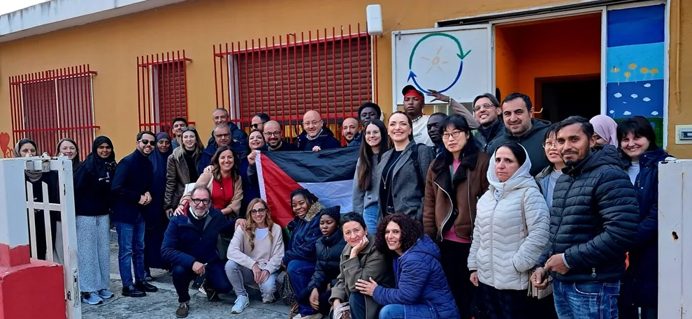 La coordinatrice della segreteria nazionale del Partito Democratico in visita al progetto di accoglienza di Gioiosa Ionica