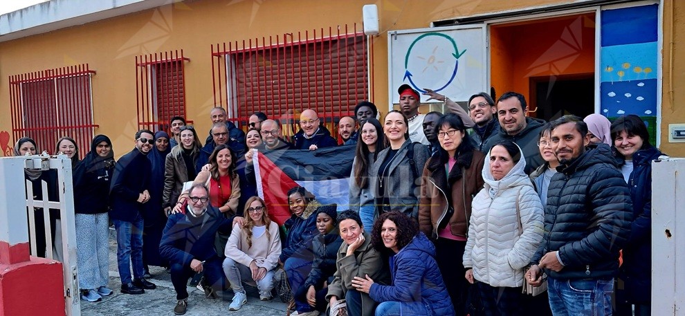 La coordinatrice della segreteria nazionale del Partito Democratico in visita al progetto di accoglienza di Gioiosa Ionica