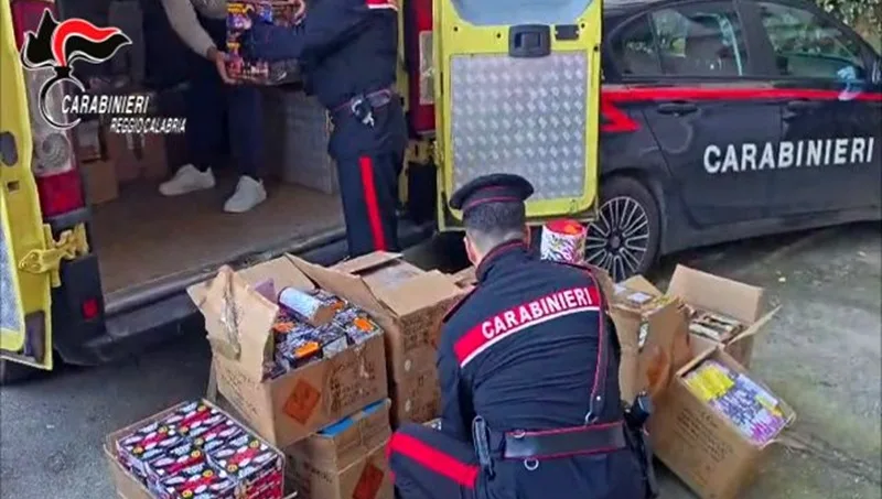 Sequestrata a Polistena una tonnellata di botti illegali, due persone denunciate
