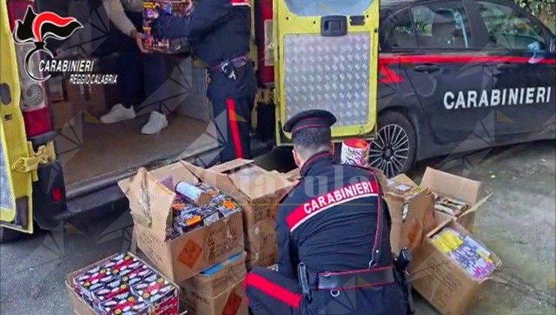 Sequestrata a Polistena una tonnellata di botti illegali, due persone denunciate