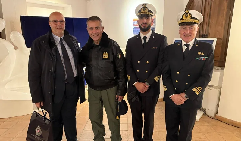 Roccella Jonica accoglie il Comandante generale delle Capitanerie di porto Sergio Liardo