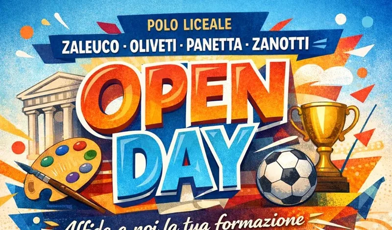 Il Polo Liceale Zaleuco–Oliveti–Panetta–Zanotti di apre le porte agli studenti