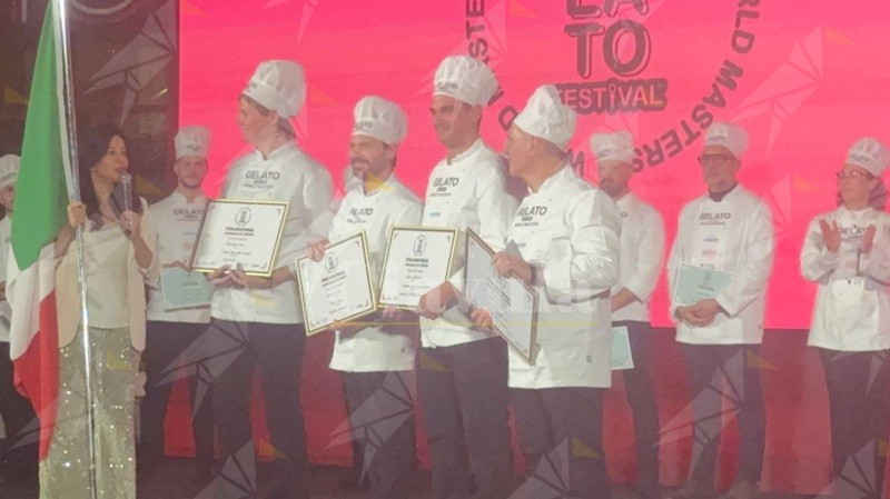 Il calabrese Salvatore Ravese vince la finale italiana del “Gelato Festival World Masters”