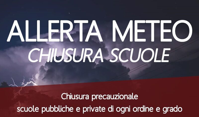 Maltempo, domani scuole chiuse anche a Locri