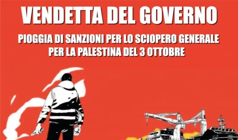 Multe e sanzioni dopo gli scioperi pro Palestina: mobilitazione a Catanzaro contro la repressione del governo Meloni Multe e sanzioni dopo gli scioperi pro Palestina: mobilitazione a Catanzaro contro la repressione del governo Meloni