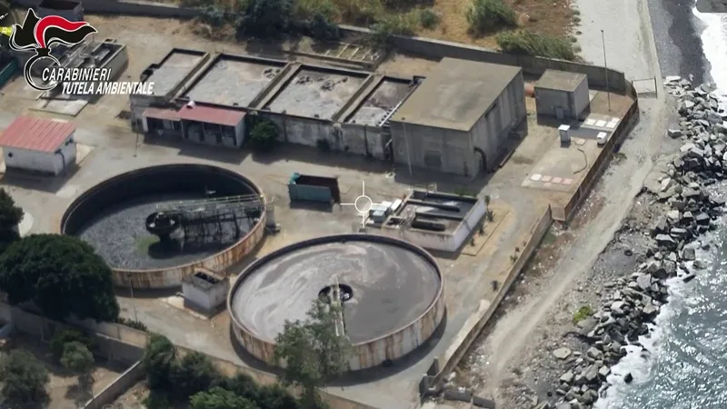 Gestione illecita dei depuratori e scarichi abusivi in mare: sequestro da 10 milioni di euro a Reggio Calabria – VIDEO