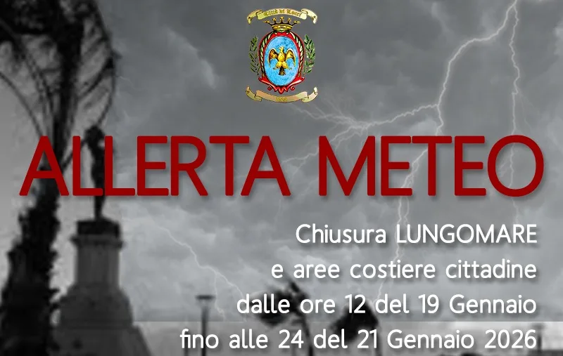 Maltempo, la città di Locri chiude il lungomare per tre giorni: “Abbandonare i piani seminterrati a ridosso di fiumi”