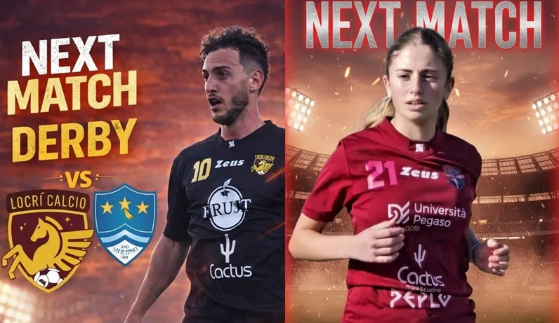 Domenica giornata di derby. Si parte con Locri-Siderno (maschile) e si chiude con Locri-Reggina (Femminile)