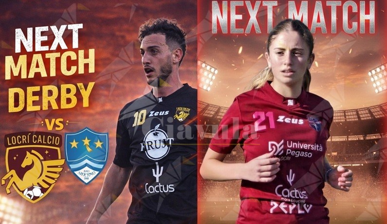 Domenica giornata di derby. Si parte con Locri-Siderno (maschile) e si chiude con Locri-Reggina (Femminile) Domenica giornata di derby. Si parte con Locri-Siderno (maschile) e si chiude con Locri-Reggina (Femminile)