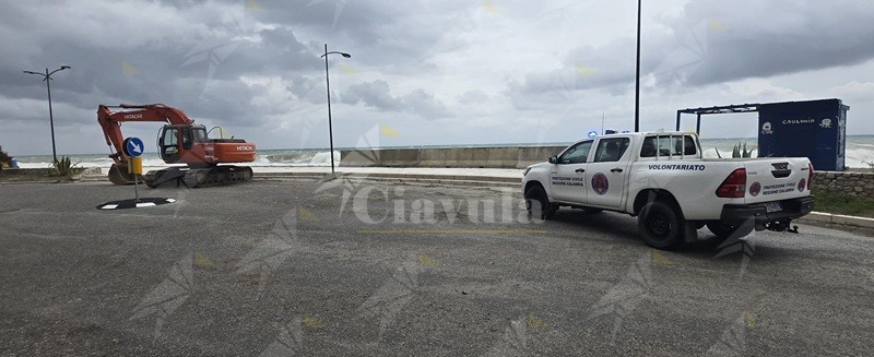 Allerta rossa: prorogato il divieto di transito sul lungomare di Caulonia e vie limitrofe