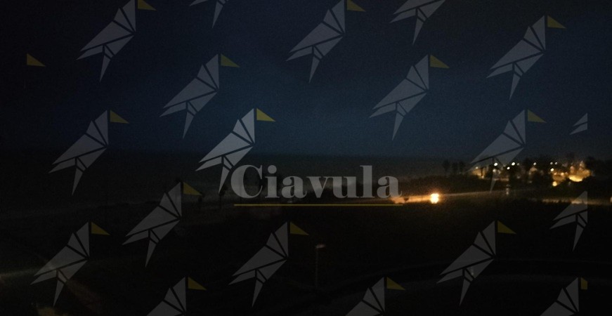 Fotonotizia: Lungomare di Caulonia senza elettricità