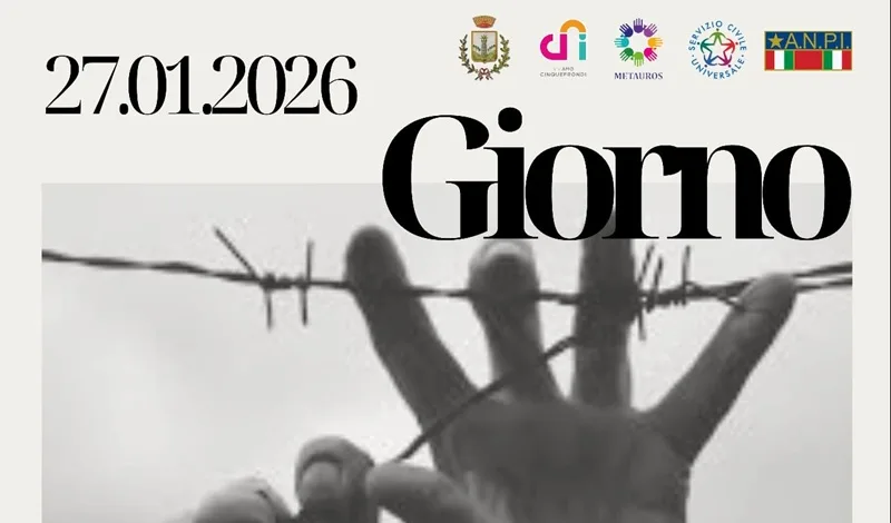 Cinquefrondi ricorda la Shoah, le iniziative del Comune per la Giornata della Memoria