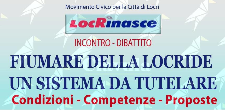 Fiumare della Locride: a marzo un incontro-dibattito organizzato dal movimento LocRinasce