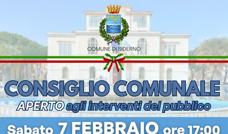 Ricostruzione dopo il ciclone Harry, convocato un consiglio comunale aperto a Siderno