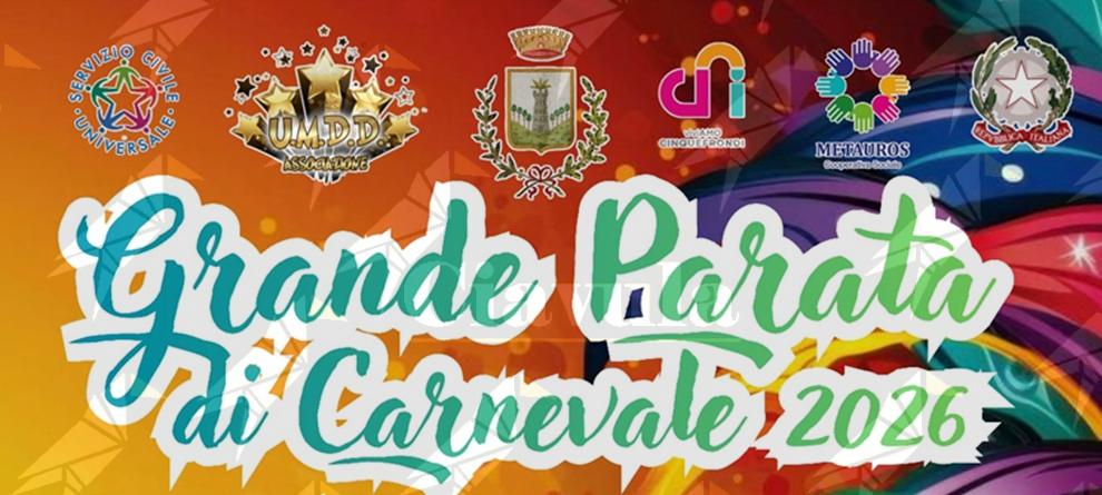 Decima edizione del Carnevale di Cinquefrondi: tre giorni di festa, colori e comunità