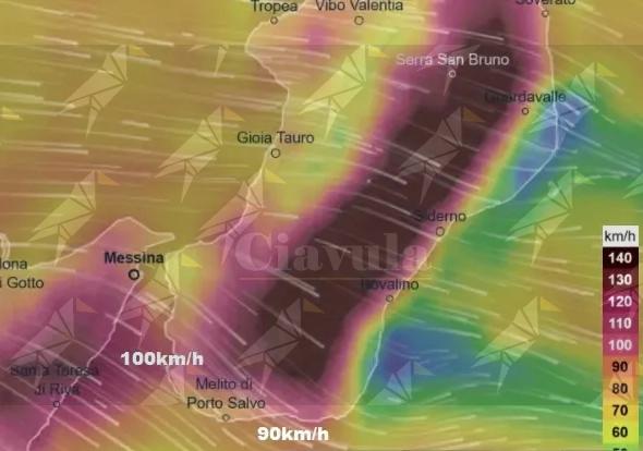 A Siderno raffiche di vento oltre i 100Km/h. Il sindaco invita alla prudenza A Siderno raffiche di vento oltre i 100Km/h. Il sindaco invita alla prudenza