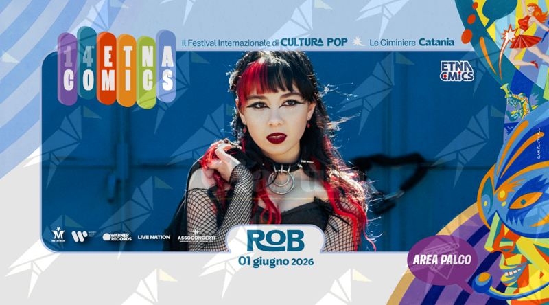 Rob Scandurra, dal trionfo a X Factor 2025 a Etna Comics 2026