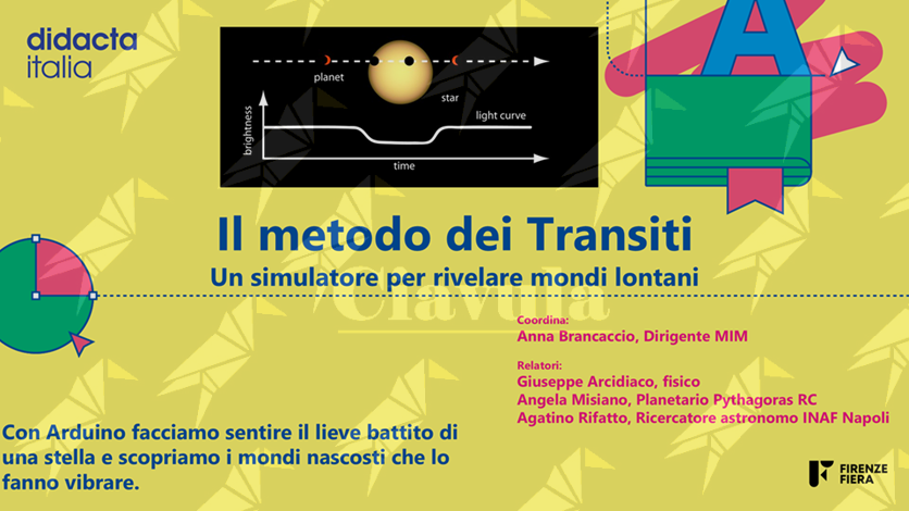 Il Planetario di Reggio Calabria presente alla fiera per l’innovazione nella scuola “Didacta Italia 2026”