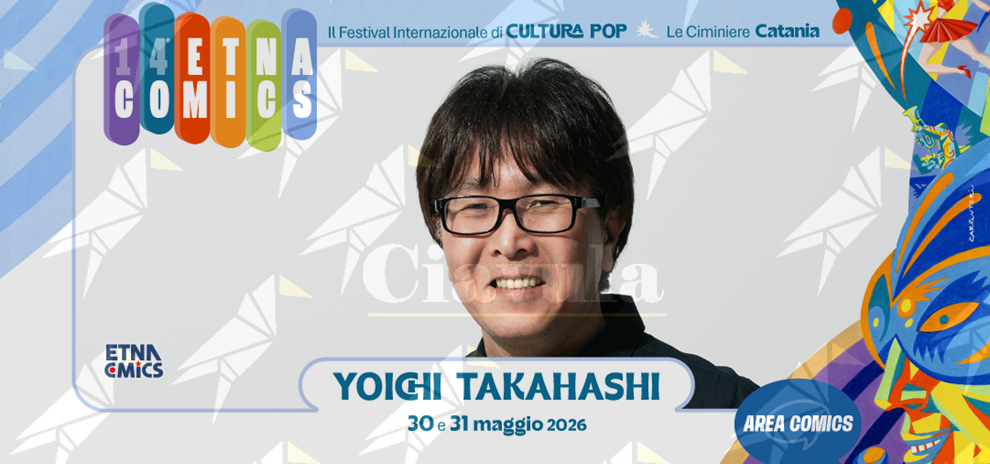 Il papà di Holly e Benji, Yōichi Takahashi, ospite d’onore di Etna Comics 2026