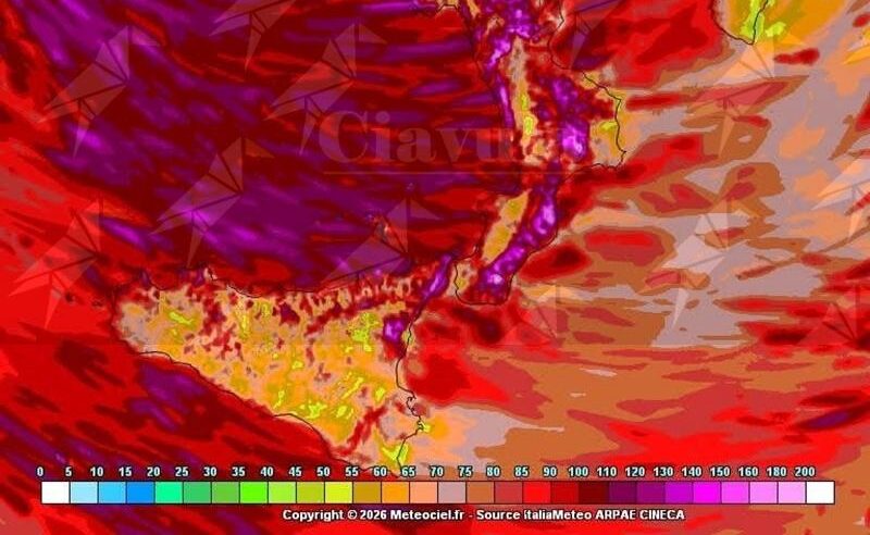 Maltempo in Calabria, in arrivo il ciclone artico “Deborah”: temperature in picchiata e raffiche fino a 130km/h